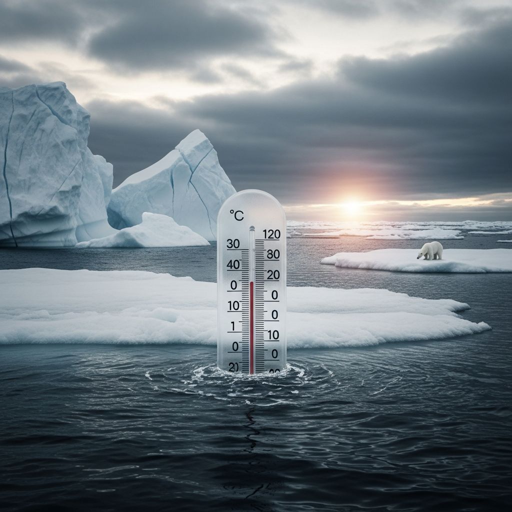 As Arctic temperatures edge past freezing, permafrost thaws and ecosystems transform, signaling irreversible changes ahead.