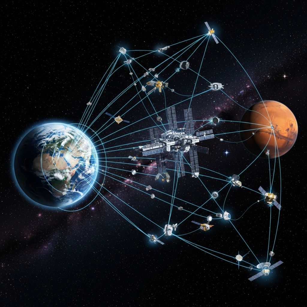 Discover how delay-tolerant networking enables communication across the solar system