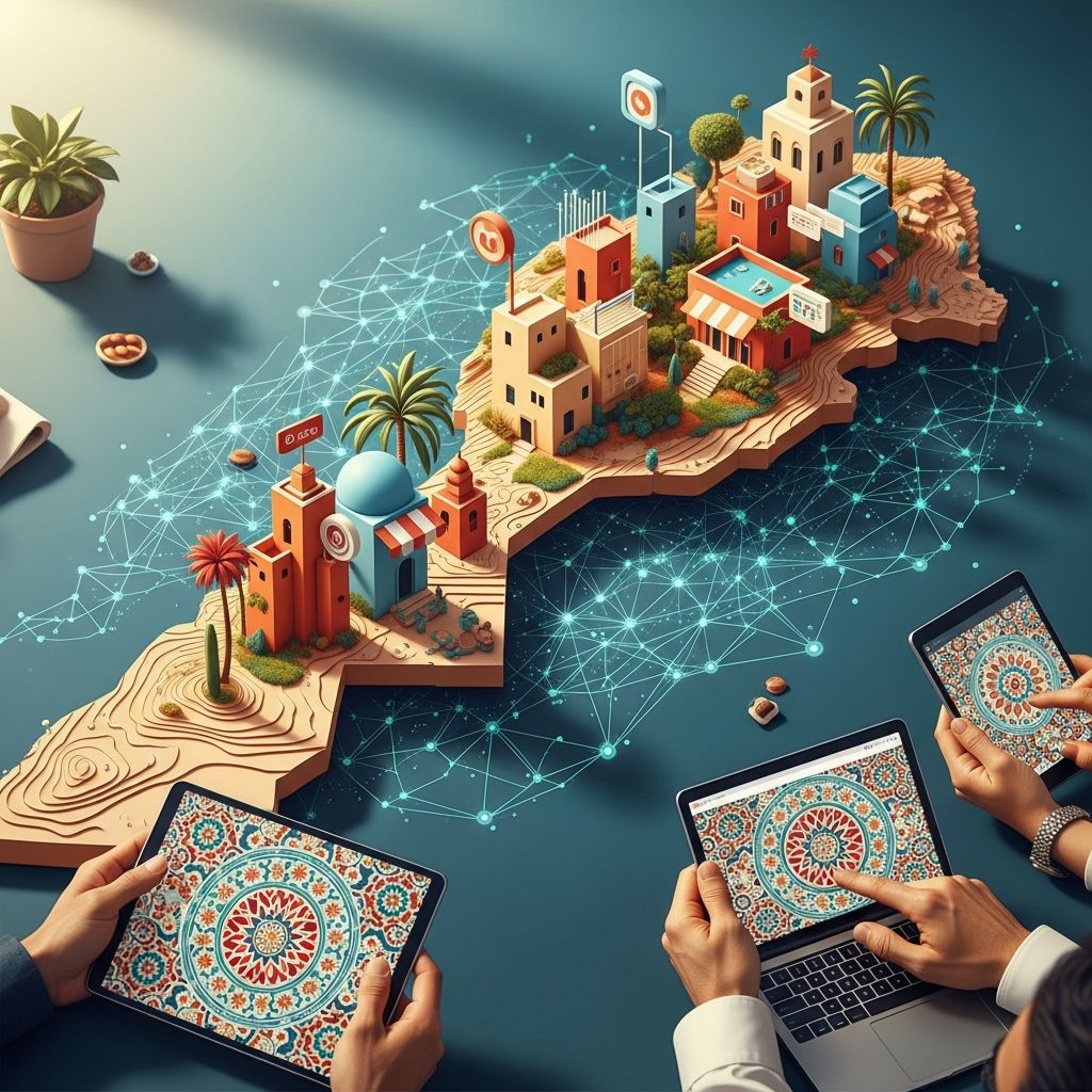 Unlocking digital potential for Morocco's cooperatives to thrive globally and empower local communities.