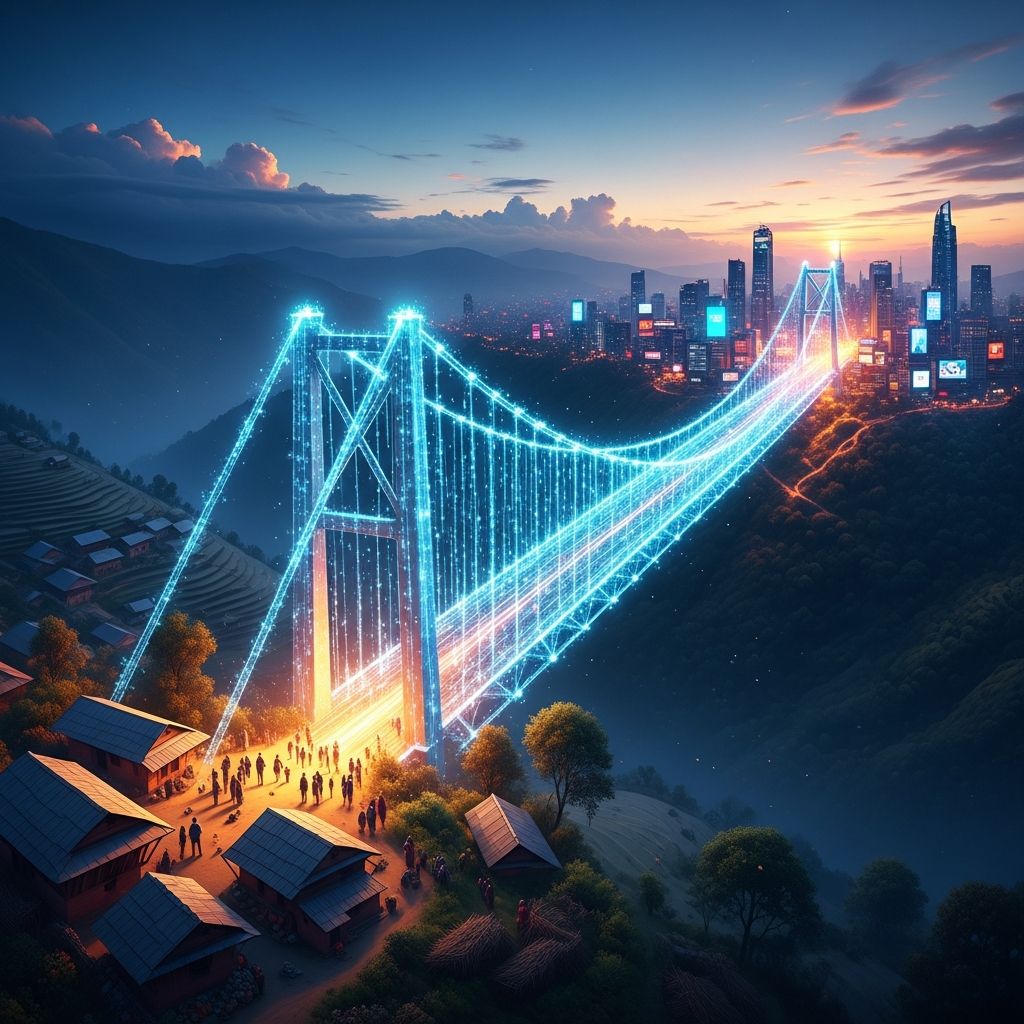 Exploring innovative community-driven efforts and policy reforms to connect Nepal's remote regions and empower its people in the digital age.