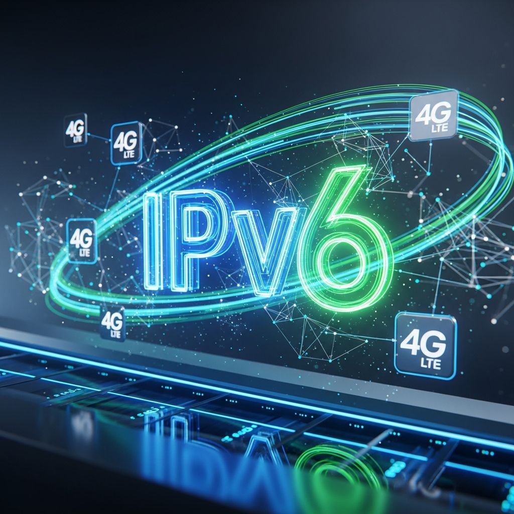 Exploring China Telecom's pioneering IPv6 tests on 4G LTE networks and their role in global internet evolution.