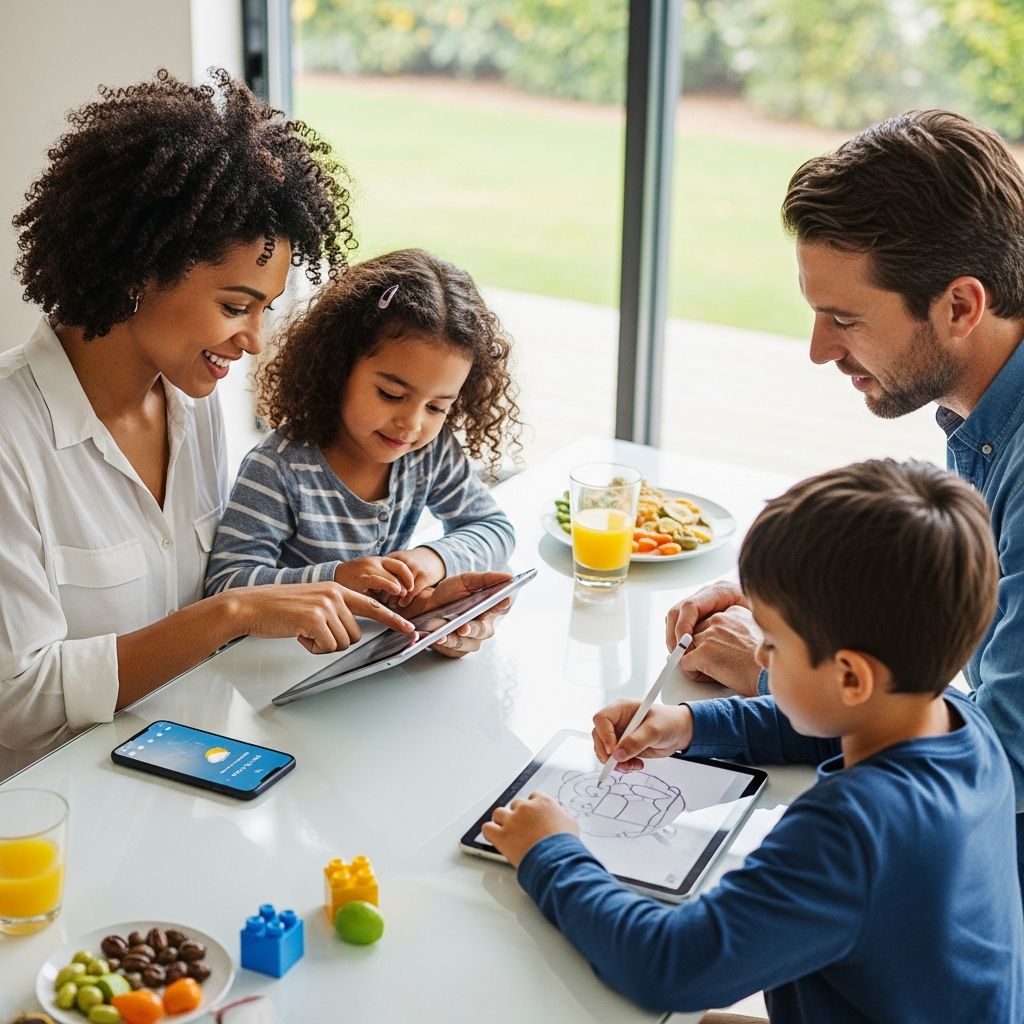 Exploring how digital connectivity shapes contemporary approaches to raising children