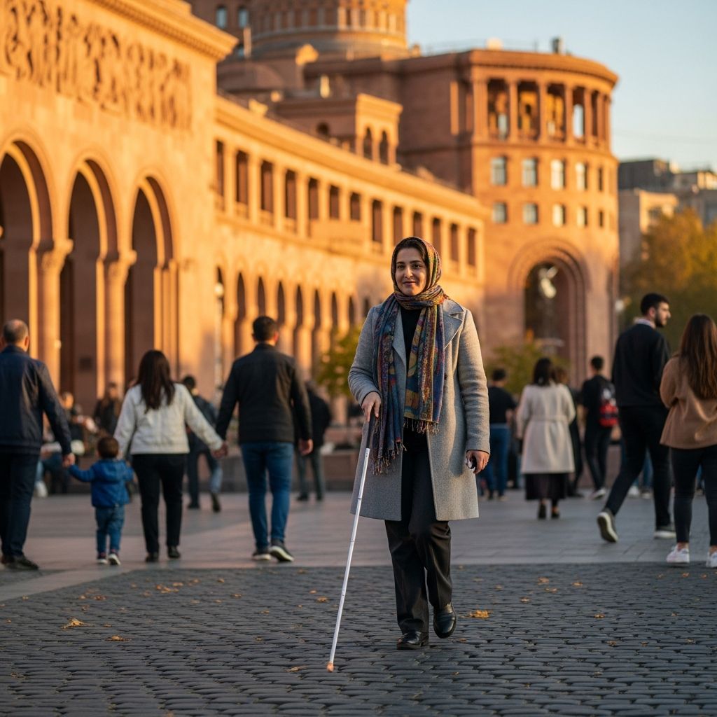 Discover how tech training and advocacy are transforming lives for visually impaired individuals in Armenia, fostering independence and opportunity.