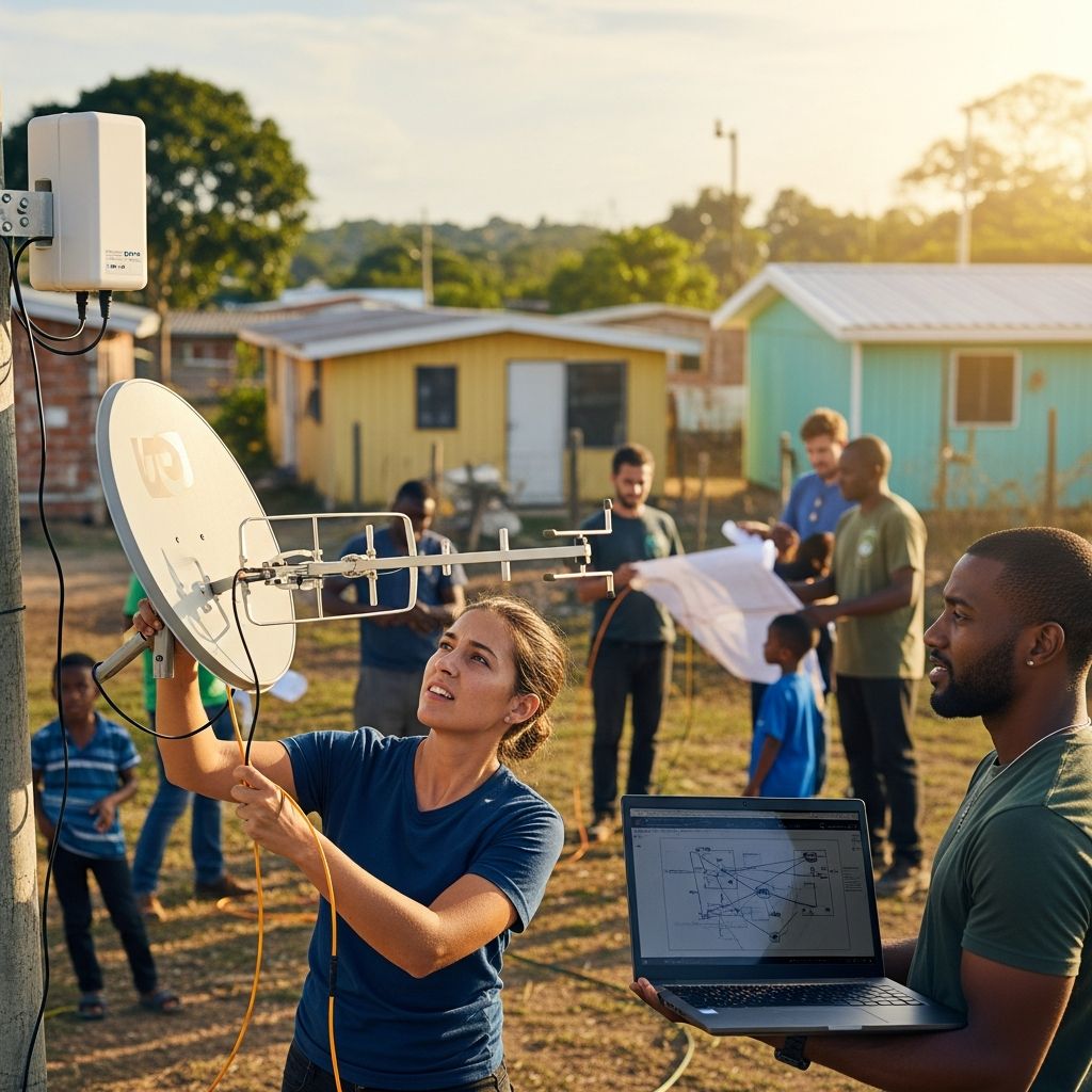 Discover practical steps to create local internet networks, overcome connectivity barriers, and foster digital inclusion in underserved areas worldwide.