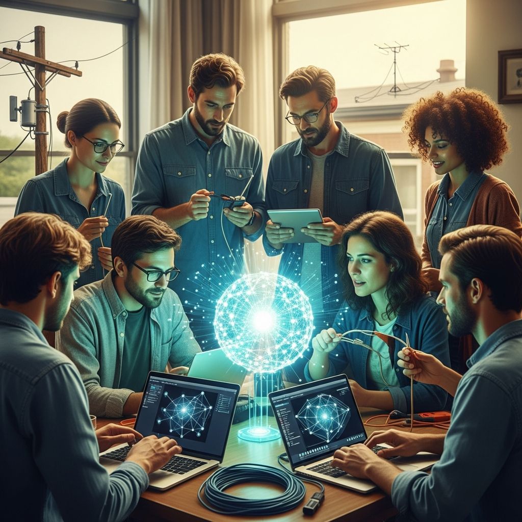 Discover how grassroots initiatives and community-driven efforts are bridging the digital divide by building local networks with accessible tools and supportive policies.