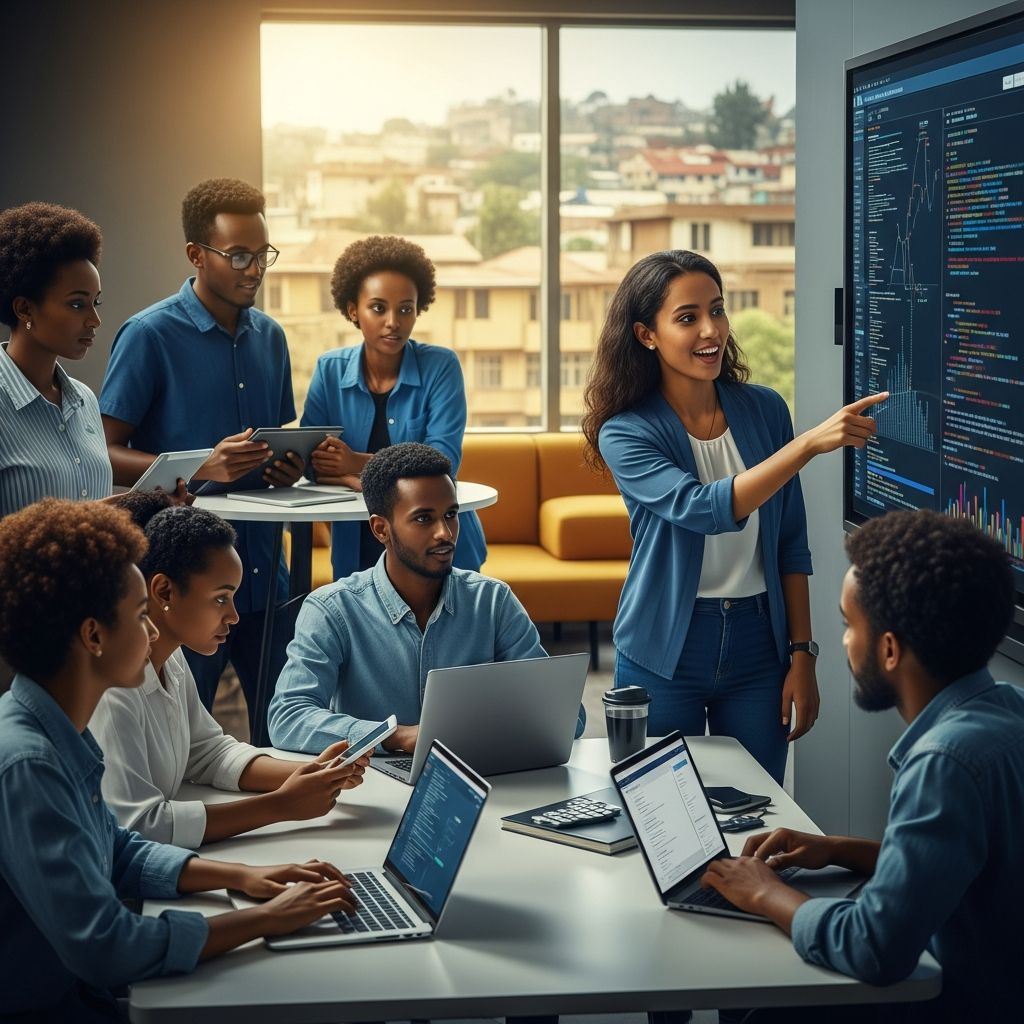 How targeted training programs are equipping young Ethiopians with essential tech skills to fuel national economic transformation and innovation.