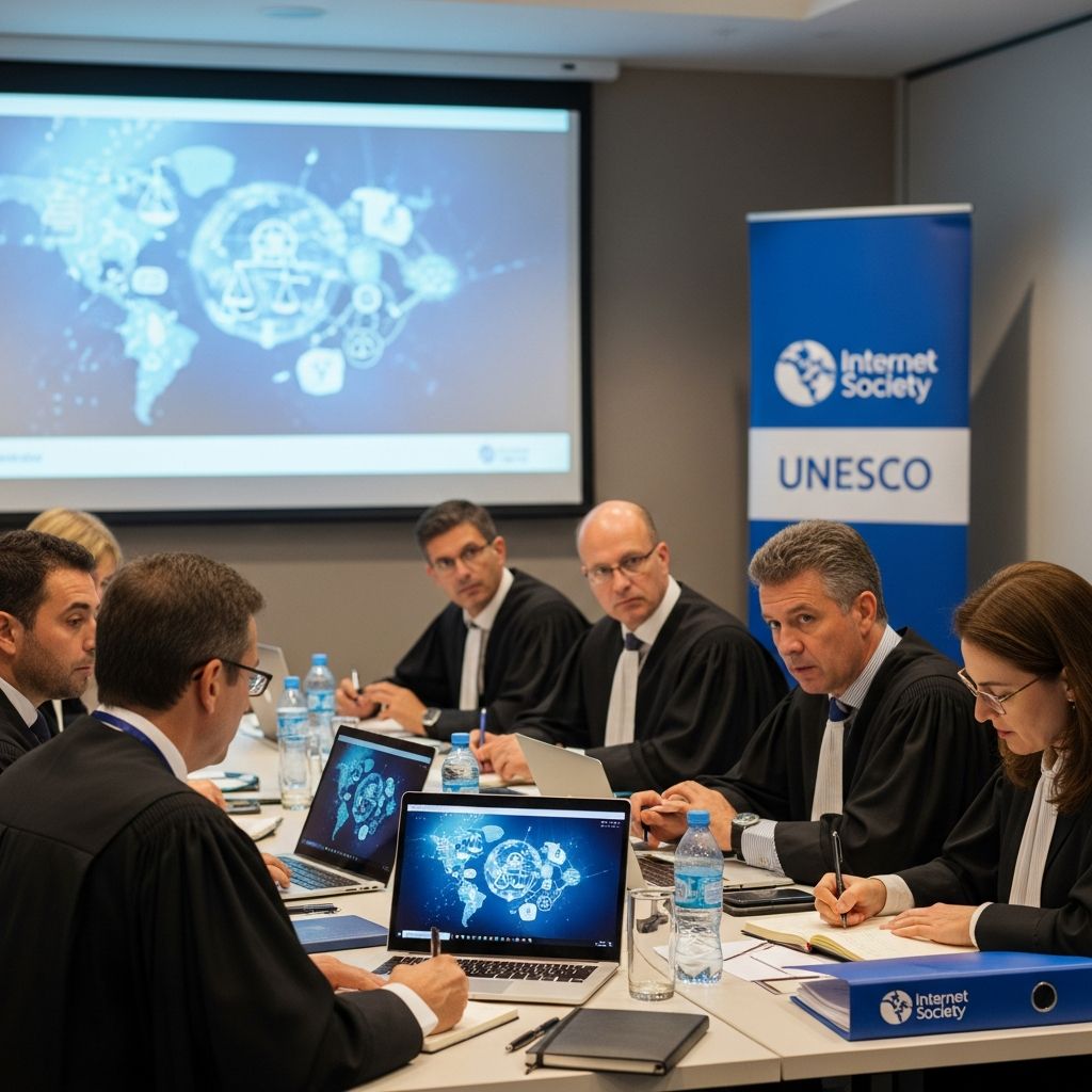 Explore how Internet Society and UNESCO are equipping judicial professionals in Latin America with vital digital rights knowledge through innovative online programs.