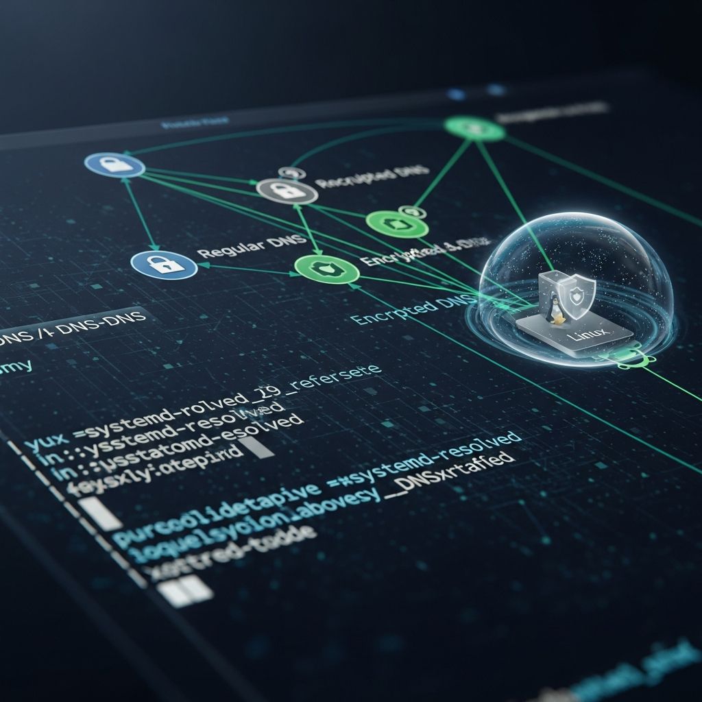 Secure your Linux DNS queries with systemd-resolved's DNS-over-TLS and DNSSEC features for ultimate privacy protection.