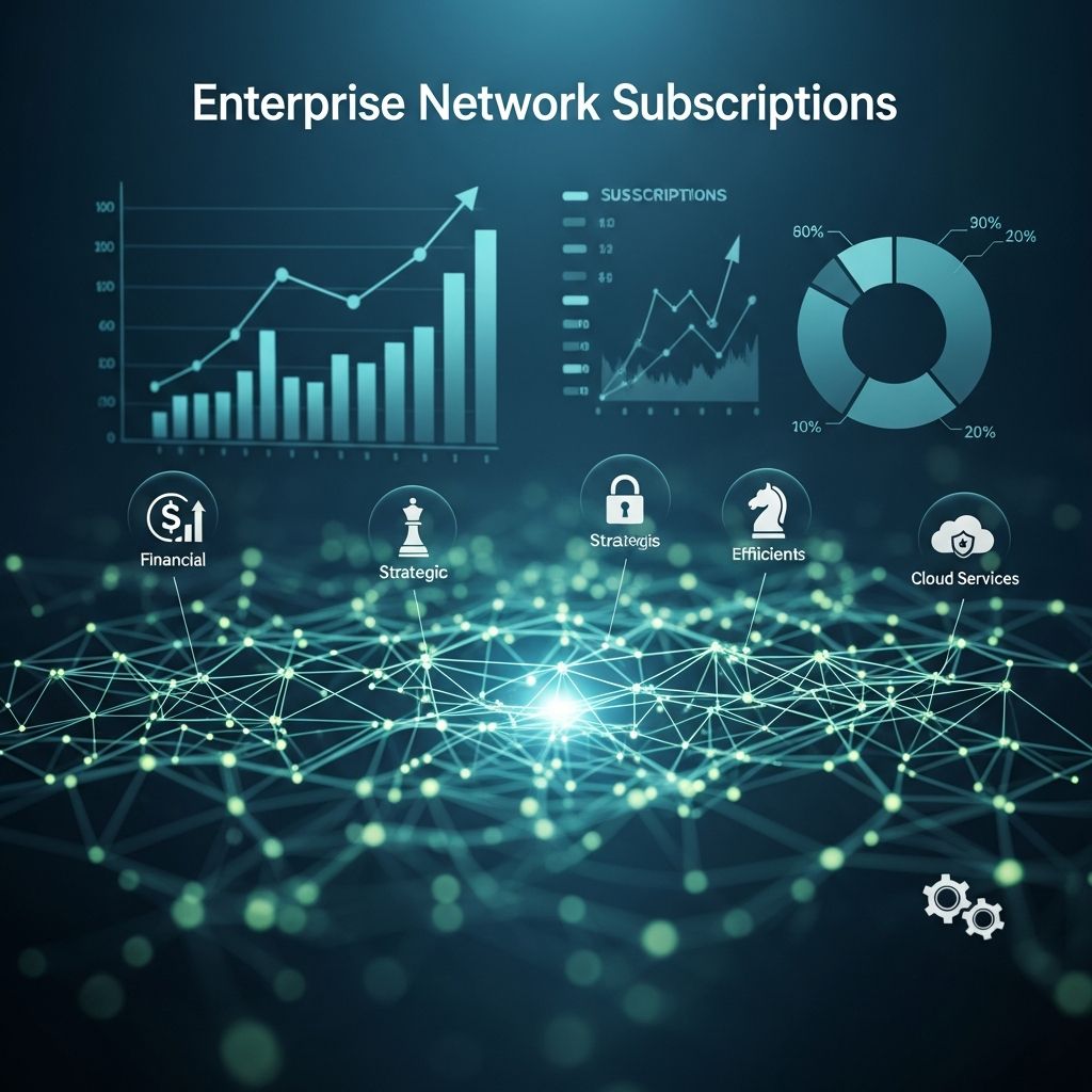 Evaluate the true costs and benefits of switching to subscription-based network models for your organization.