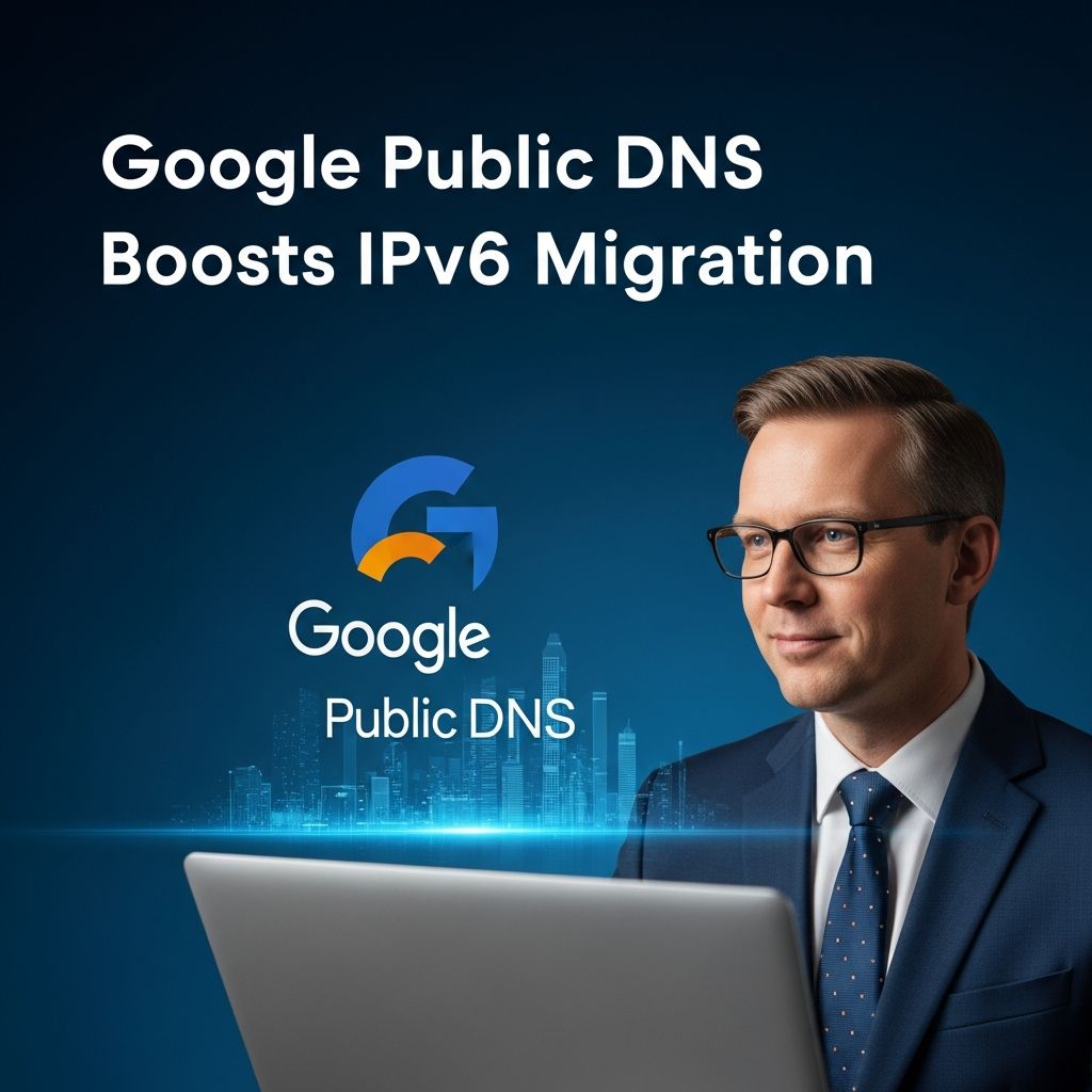 Discover how Google's reliable Public DNS with full IPv6 support accelerates your network's transition to the next-gen internet protocol.