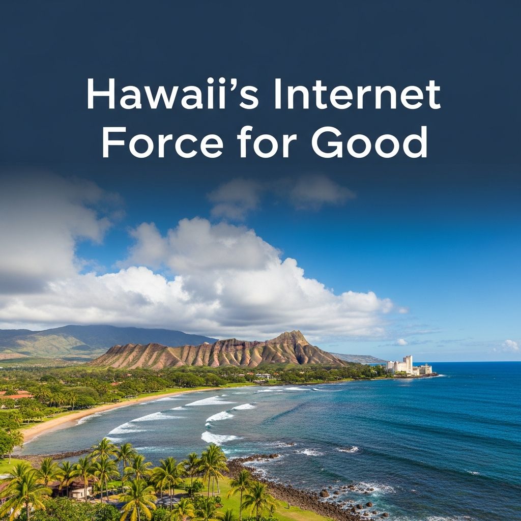 How Hawaii's Internet Society chapter harnesses digital power for community resilience, equity, and positive global impact.