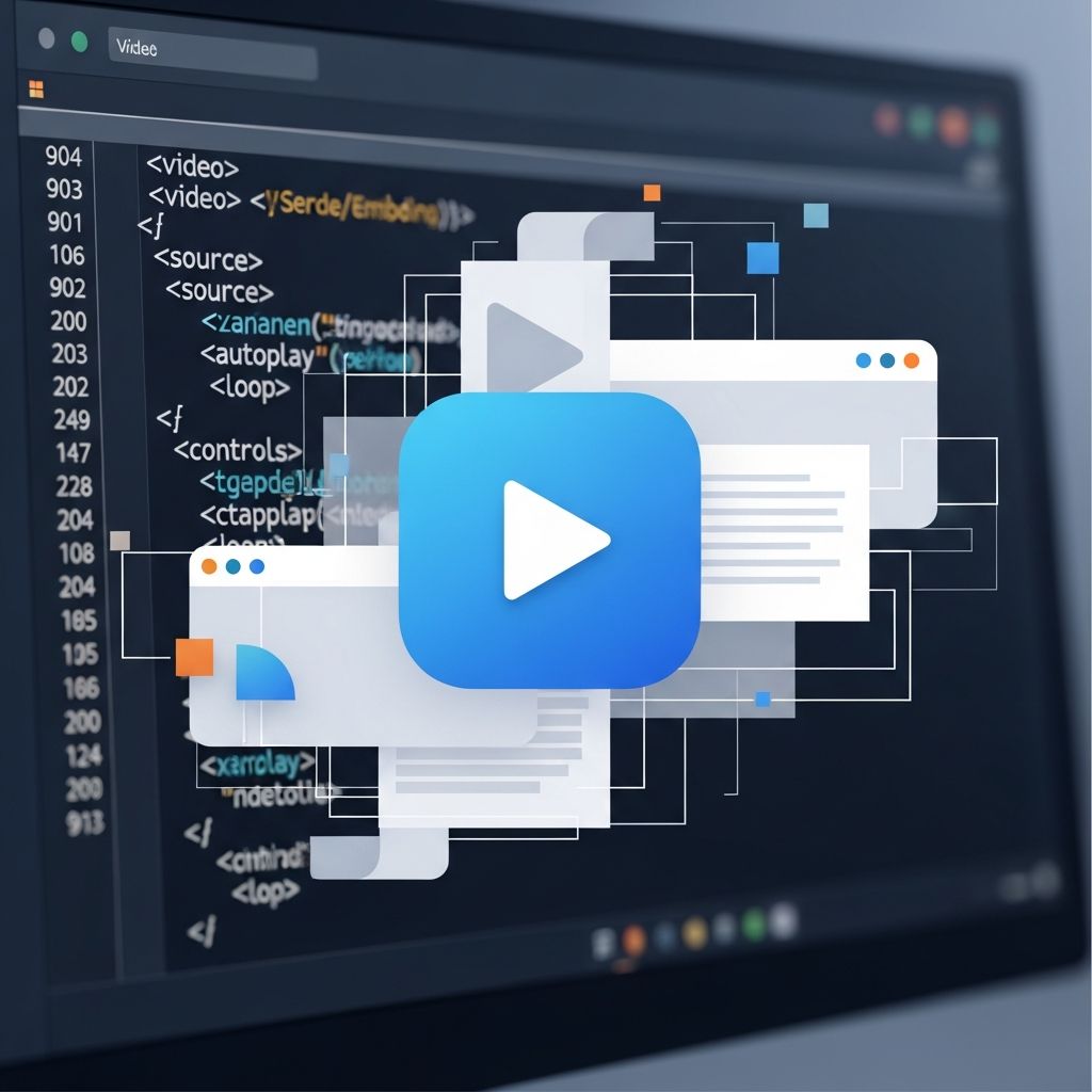 Master HTML5 video embedding, playback controls, adaptive streaming, and modern best practices for seamless web video experiences.