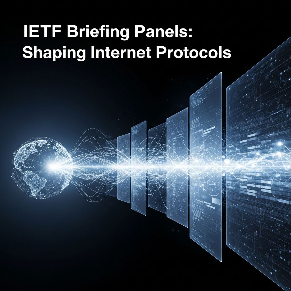 Discover how IETF panels drive innovation in Internet standards for diverse networks and emerging technologies.