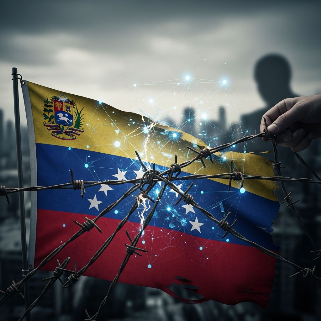 Explore the escalating internet blocks, surveillance, and their profound impact on free expression and democracy in Venezuela over the years.