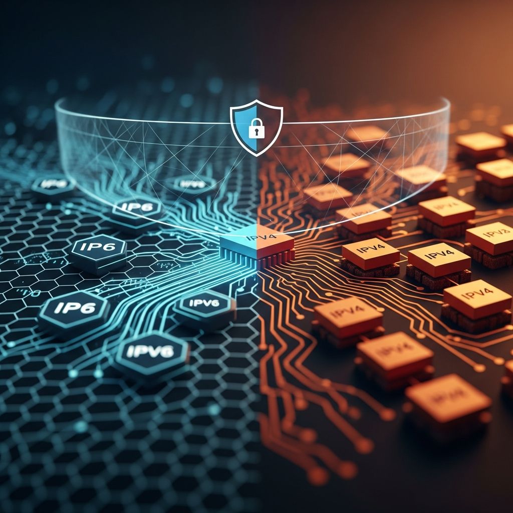 Running IPv4 and IPv6 together boosts accessibility without triggering Google's duplicate content filters or harming search rankings.