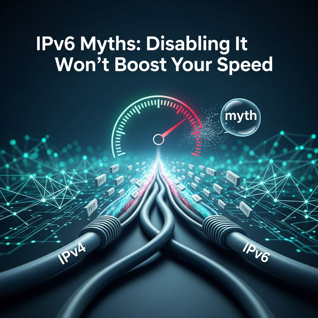 Unravel the truth behind the persistent myth that turning off IPv6 accelerates your internet—discover why it often backfires.