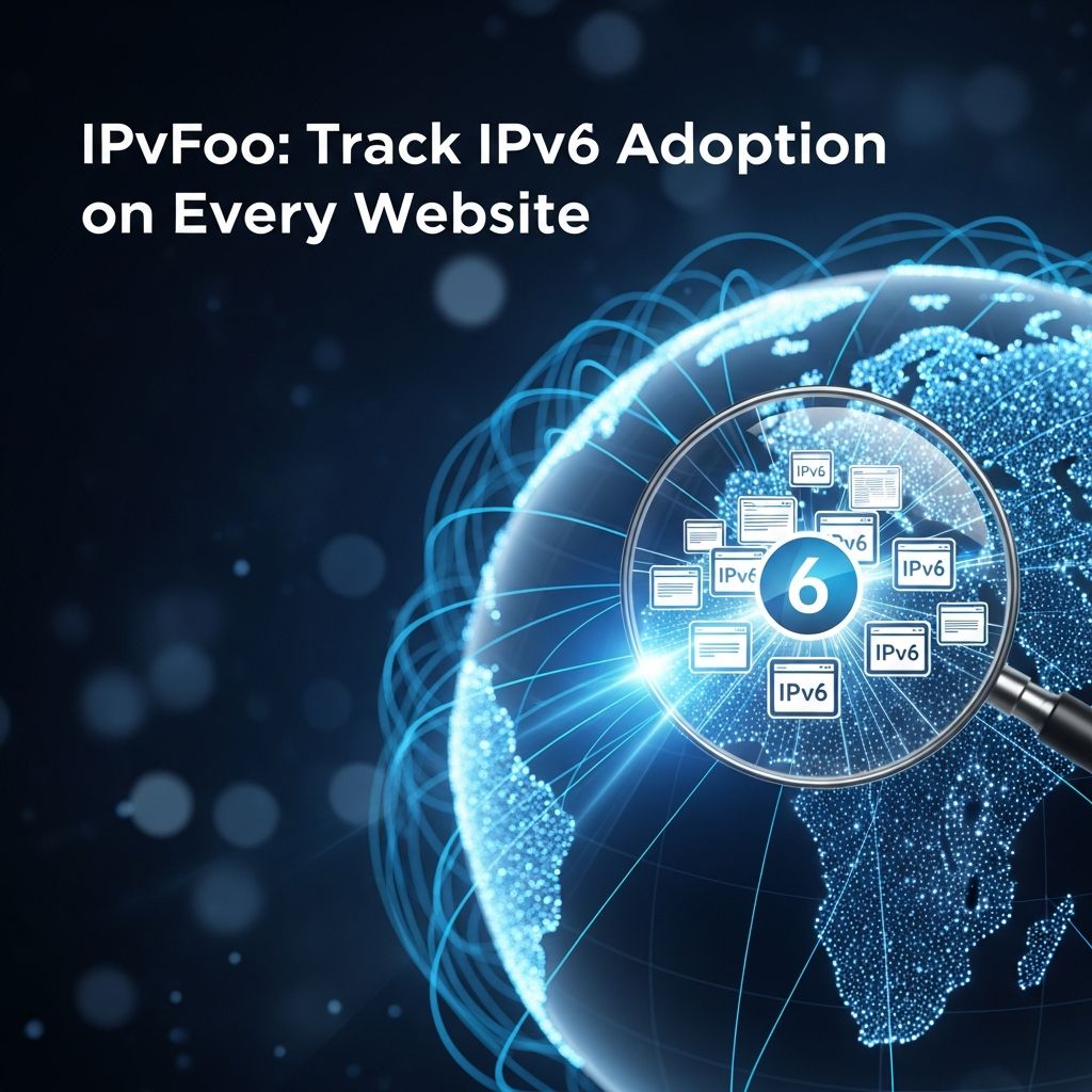 Discover how browser extensions like IPvFoo reveal IPv6 vs IPv4 usage in real-time, accelerating the internet's protocol transition.
