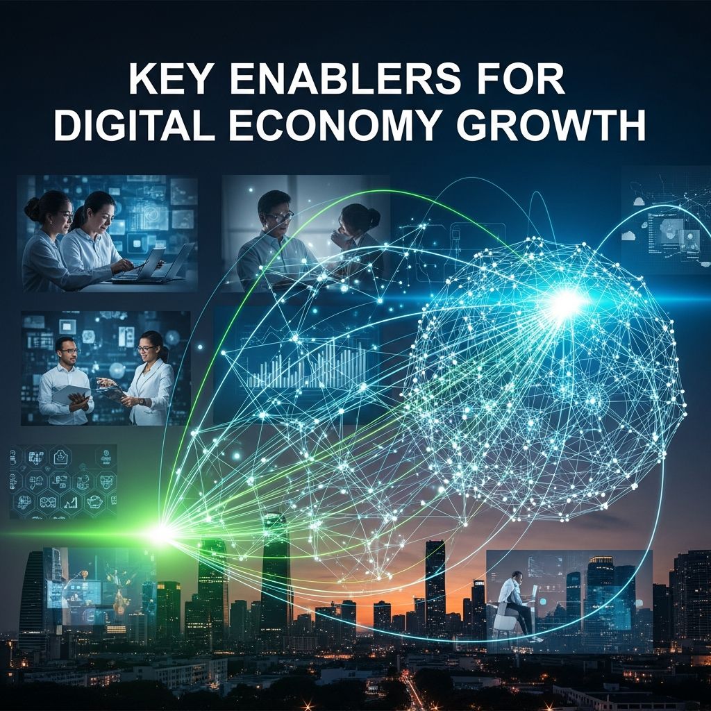Explore the foundational technologies and policies driving the global digital economy forward in an interconnected world.