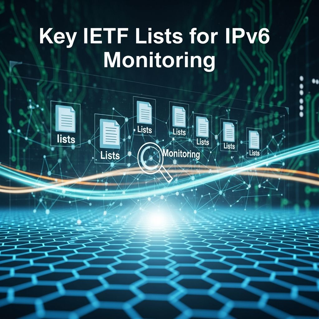 Discover essential IETF mailing lists to track IPv6 developments and stay ahead in network evolution.