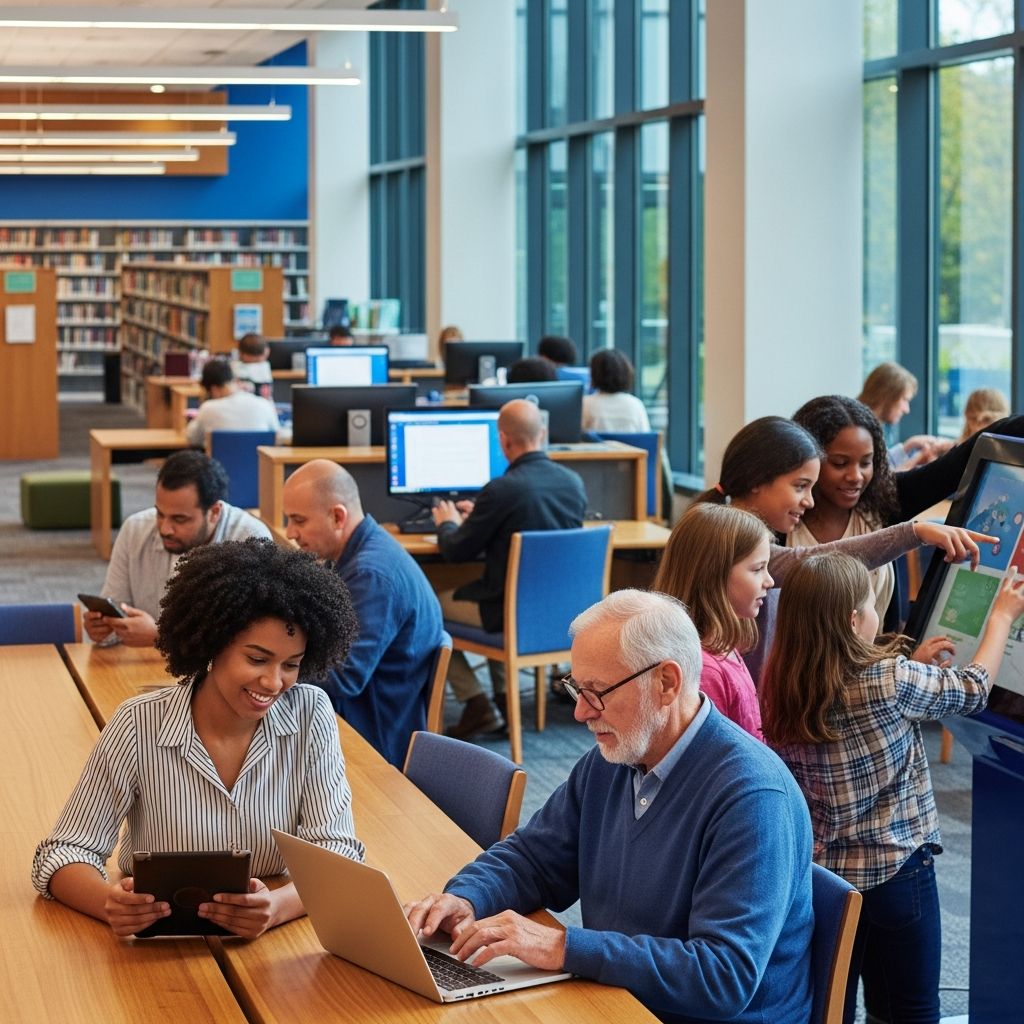 Discover how public libraries bridge the digital divide, empowering communities with essential tech access, skills training, and inclusive services.