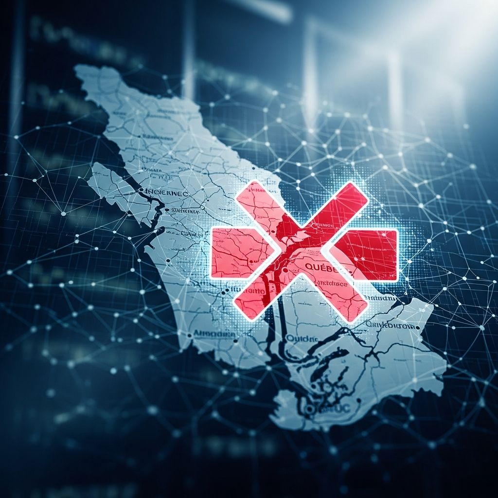 How Quebec's push to mandate ISP blocking of gambling sites sparked legal battles over internet freedom and federal powers.