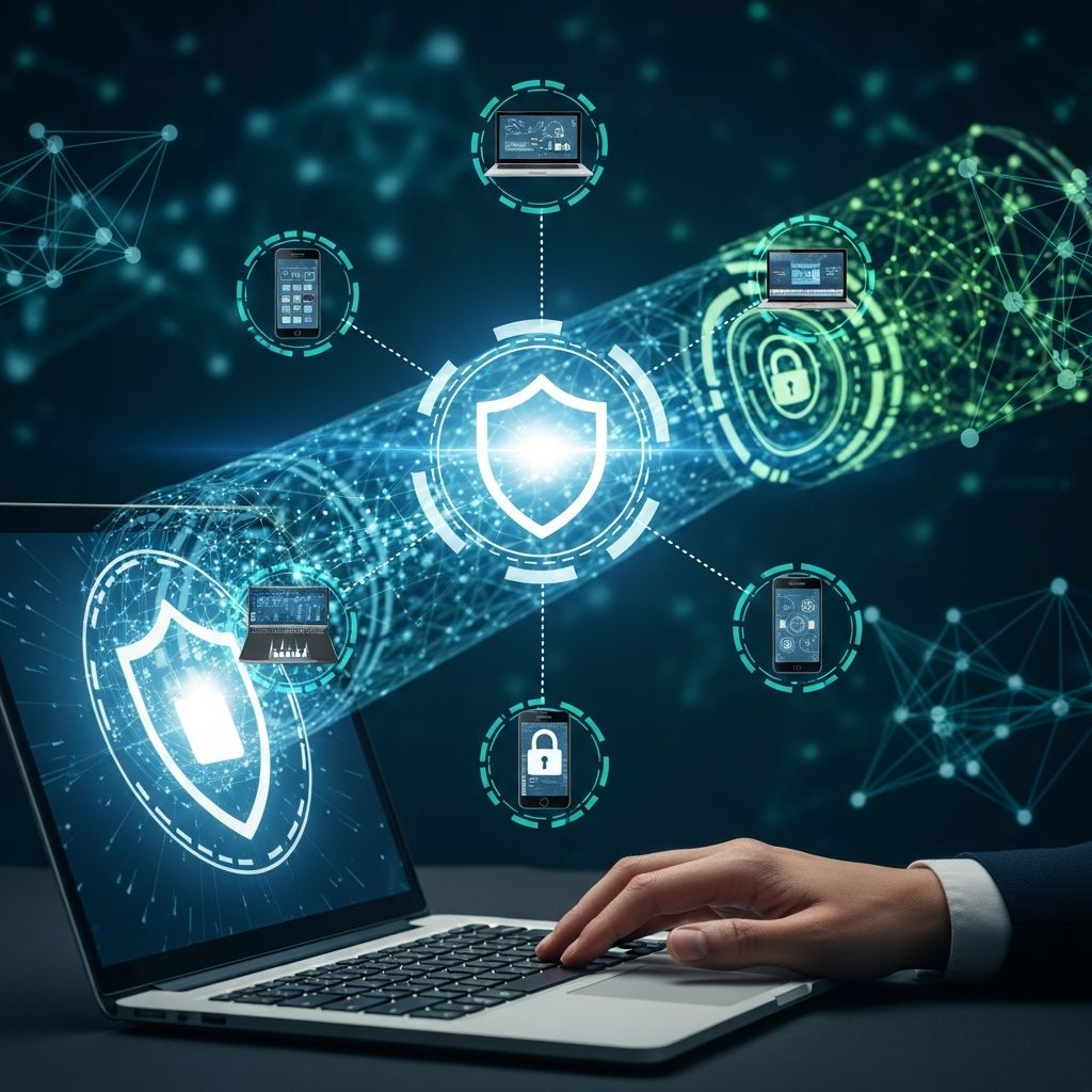 Essential strategies to protect distributed teams from cyber threats in the hybrid work era.
