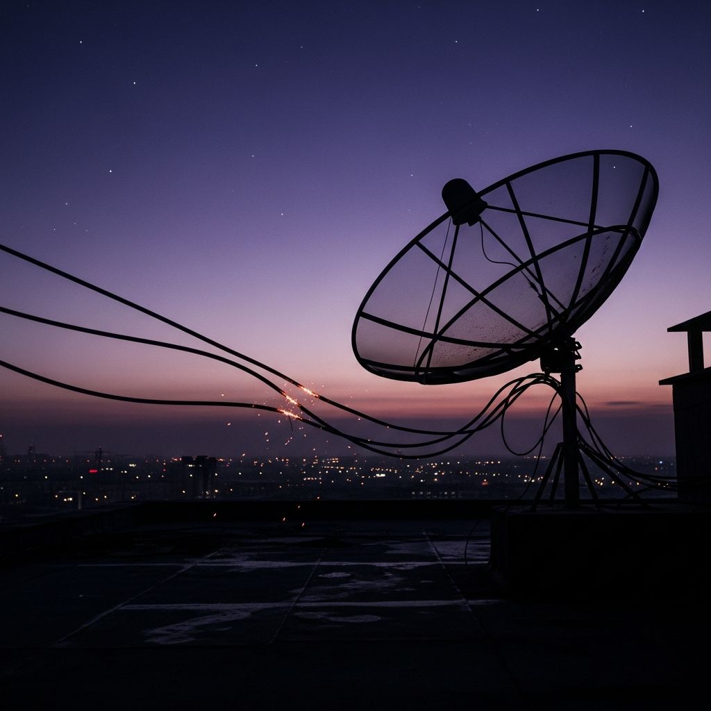 How international sanctions unintentionally sever internet access, harming civilians when connectivity is vital for survival and rights.