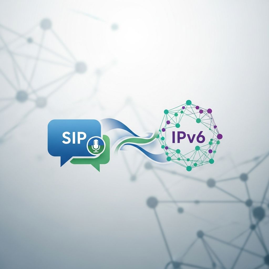 Explore how Session Initiation Protocol adapts to IPv6 for future-proof VoIP, tackling address formats, NAT challenges, and deployment strategies.