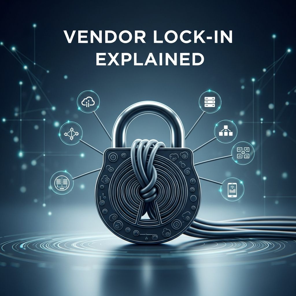 Discover the hidden costs of vendor lock-in, its mechanisms in modern IT, and proven strategies to maintain flexibility in cloud environments.