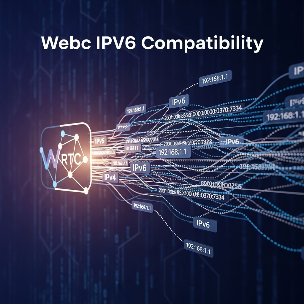 Discover how WebRTC seamlessly integrates with IPv6 for future-proof real-time communications across modern networks.