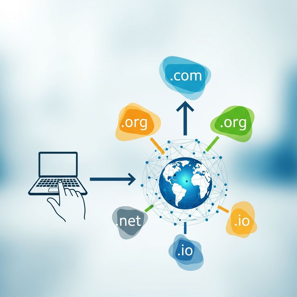 Discover how domain names simplify internet navigation, their structure, DNS role, and registration process for building your online presence.