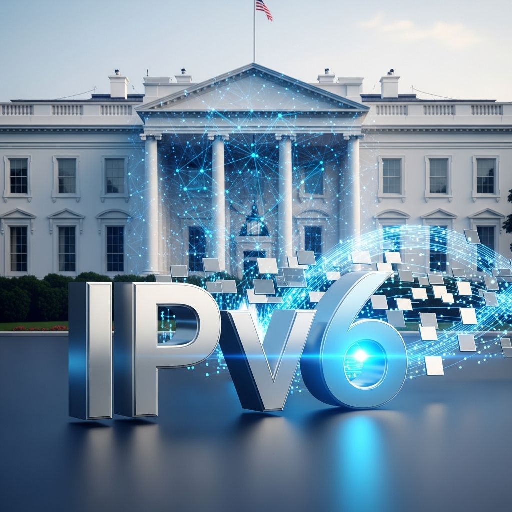 Explore how the U.S. White House's adoption of IPv6 marks a pivotal step in federal internet modernization and global connectivity evolution.