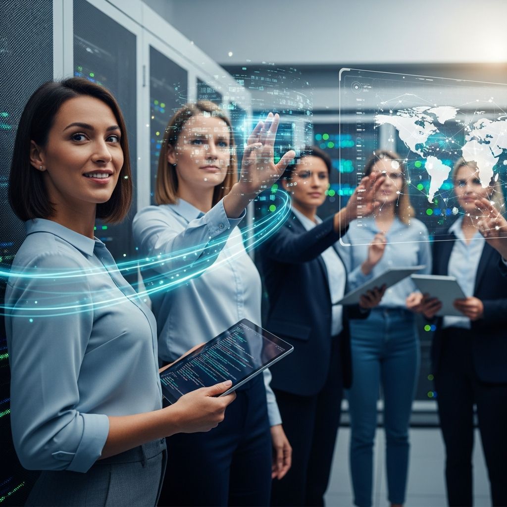 Discover how visionary women are harnessing digital tools to empower communities, bridge divides, and shape a fairer online world for all.