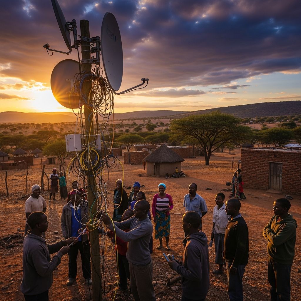 Discover how a impoverished South African village built its own affordable wireless network, slashing costs by 20x and bridging the digital divide through community power.
